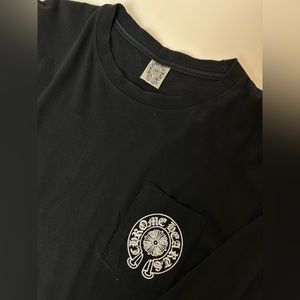 Vintage 90s Chrome Hearts Long Sleeve Shirt Mens Large